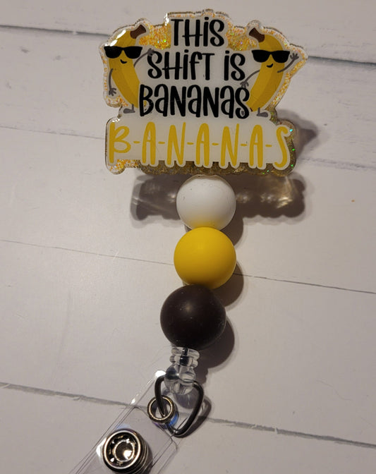 Badge Reel Banana Shift