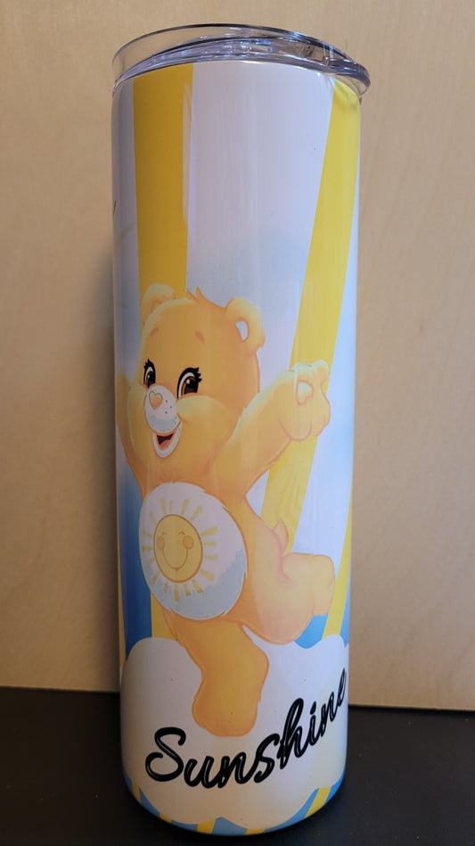 They are here! For adults only. The Swear Bears! Here we have Yellow Sunshine Swear Bear with the phrase Just A Ray Of Fucking Sunshine.