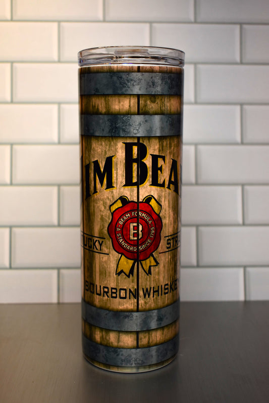 Featuring a sublimated Jim Beam Bourbon logo, this tumbler is a stylish and practical addition to your everyday life.