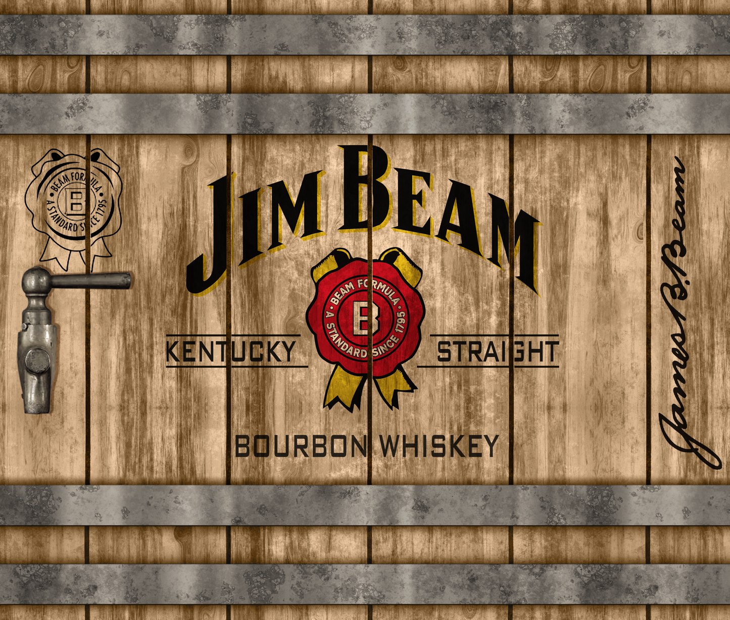 Tumbler 20 oz Jim Beam Bourbon
