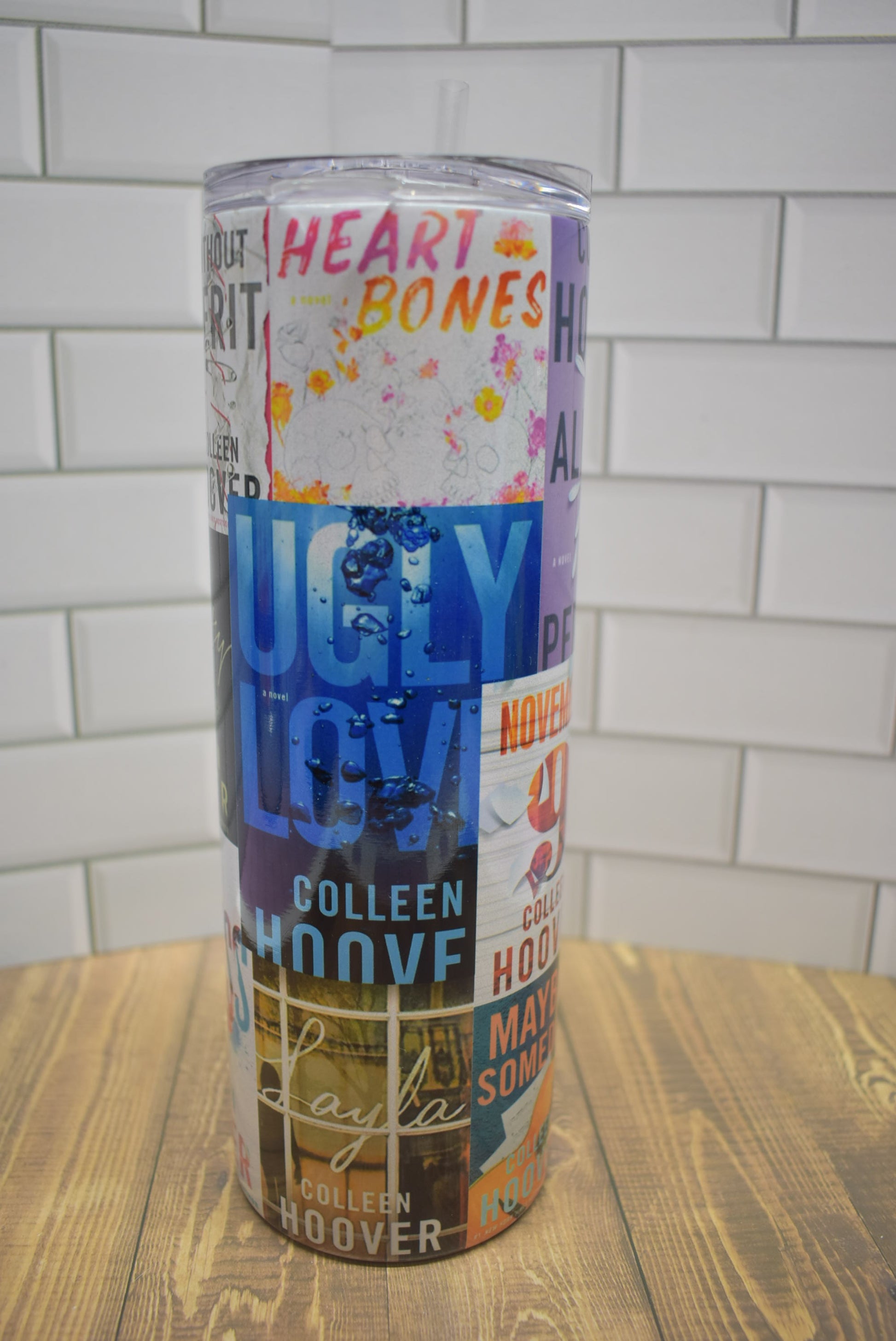 Sip in style with the Makerflo 20 oz Stainless Steel Sublimated Tumbler. Featuring a vibrant book club design from Colleen Hoover, the high-quality stainless steel construction and sweat-resistant design ensures your favorite drinks stay cool for longer.